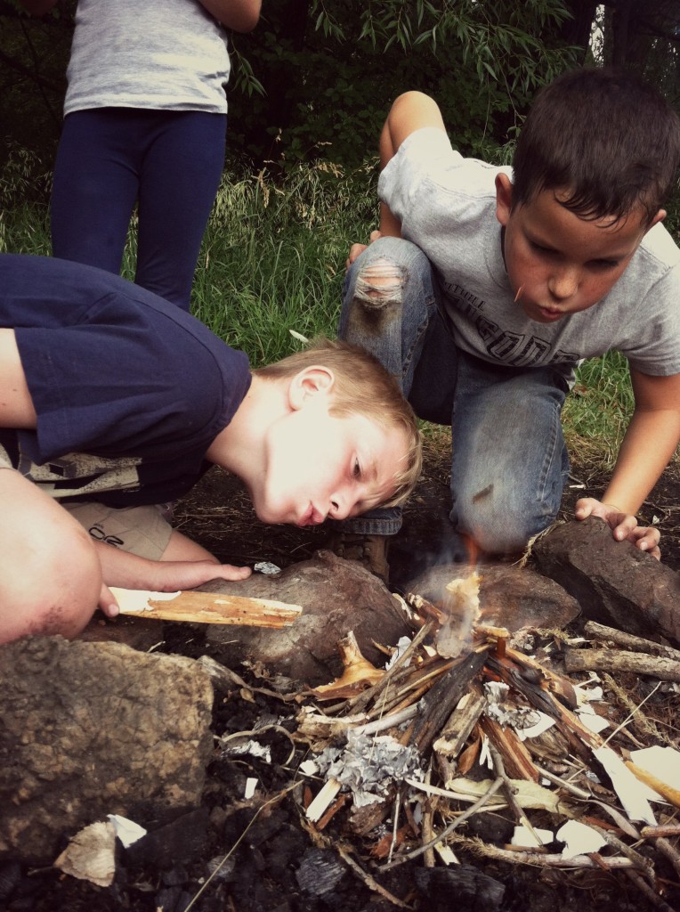 Fire Starting Nature For Kids