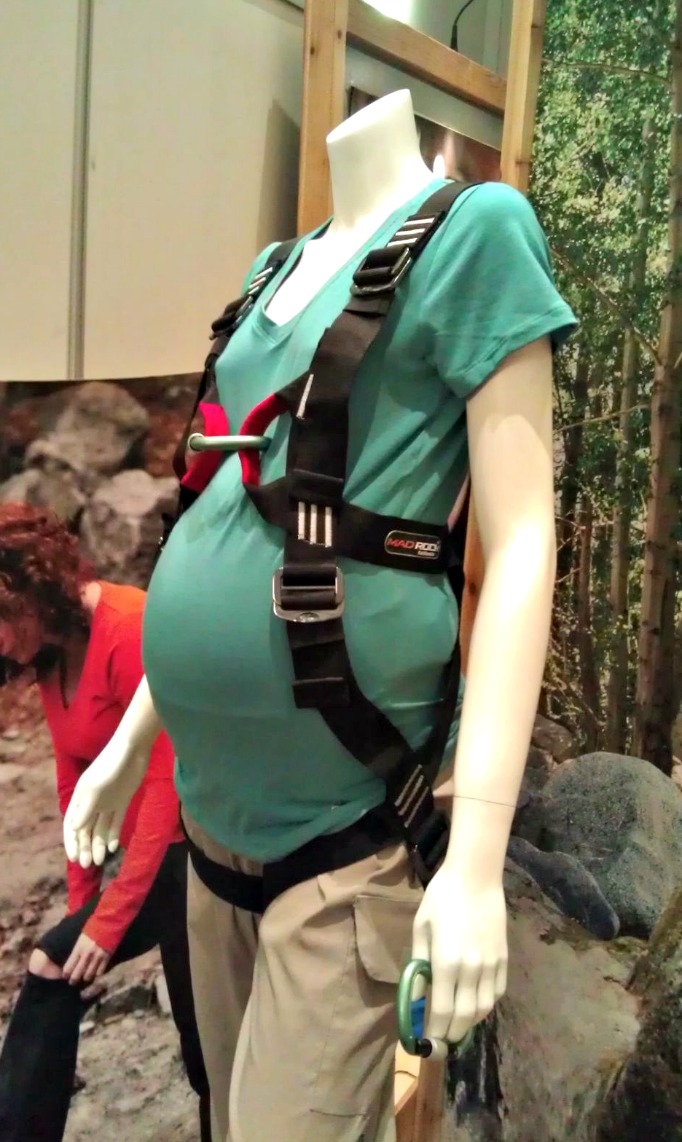 Worlds First Maternity Rock Climbing Harness