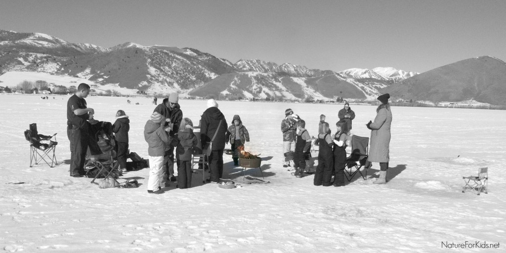 Ice Fishing Firepit